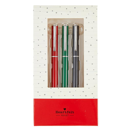 Christmas Pen Set - 4 Sets Per Package