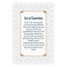 Christ the Good Shepherd/Act Of Contrition Lace Holy Card