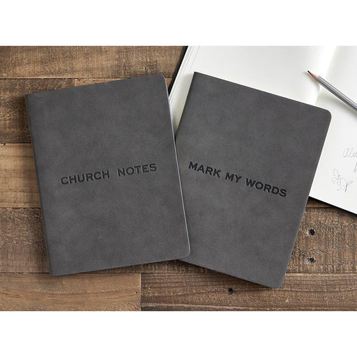 Church Notes - Suede Journal