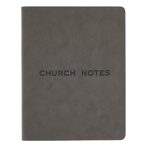 Church Notes - Suede Journal