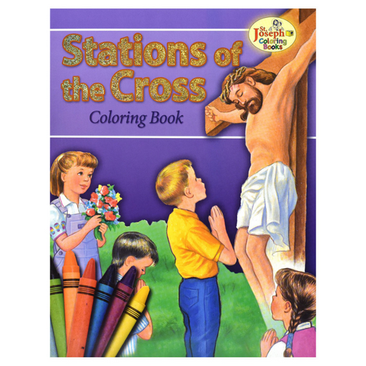 Coloring Book About The Stations Of The Cross - Part of the St. Joseph Coloring Book Series
