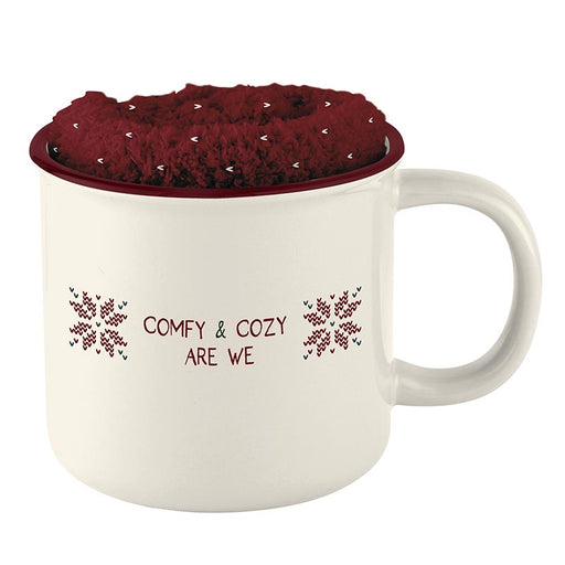 Comfy Cozy Mug & Sock Gift Set - 2 Sets Per Package