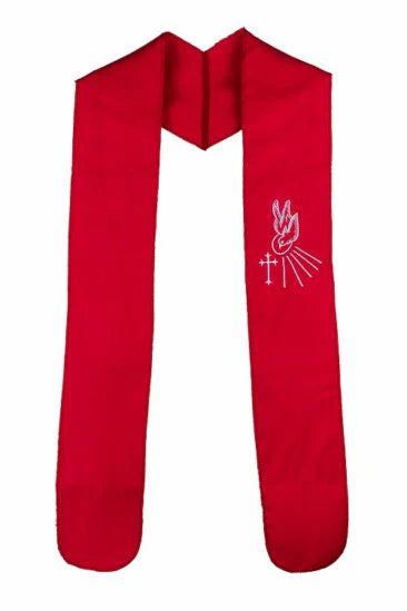 Conf/Stl - Descending Dove Confirmation Stole