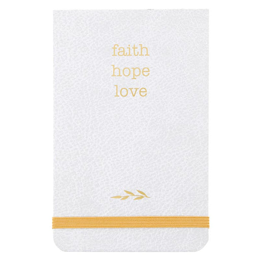 Coptic Notepad - Faith Hope Love