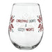 Cozy Nights Stemless Wine Glass - 4 Pieces Per Package