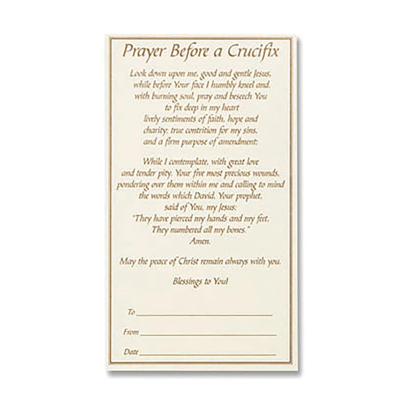 Crucifijo Tomaso de 7.5" de alto