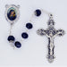 Crystal Blue Our Lady of Sorrows Rosary