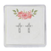 Crystal Cross Communion Earring - BEST SELLER