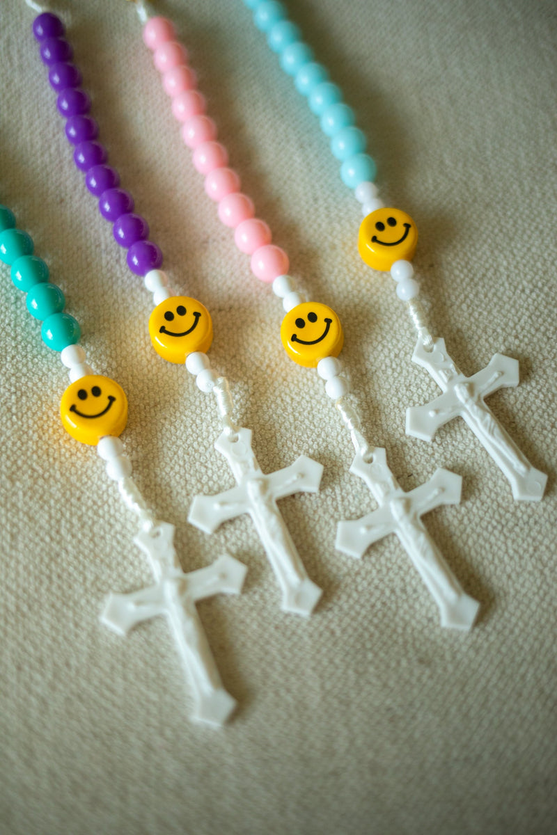 Smiley Face Children's Keychain
