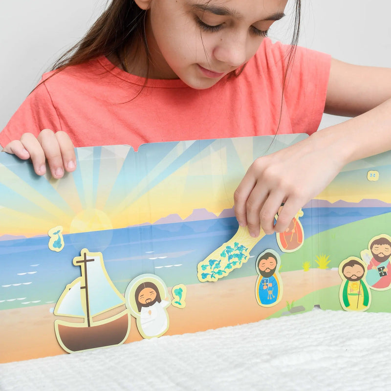 Jesus & the Twelve Apostles - Magnetic Playscene