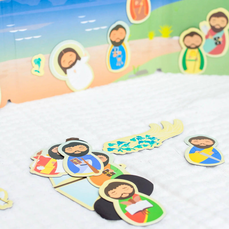 Jesus & the Twelve Apostles - Magnetic Playscene