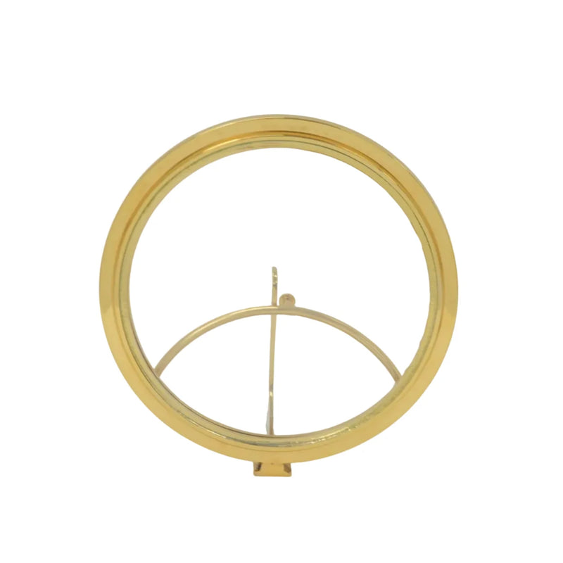 Gold Plated Luna with Track for 5¾-Inch Hosts