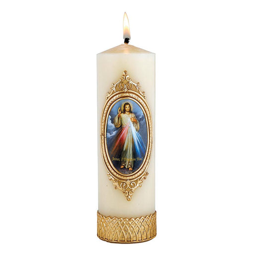 Divine Mercy Devotional Candle
