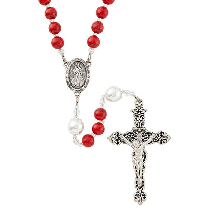 Divine Mercy Devotional Rosary - 4 Pieces Per Package
