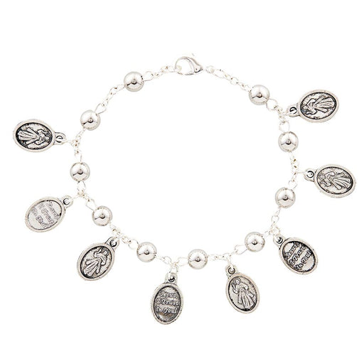 Divine Mercy Medal Bracelet - 12 Pieces Per Package
