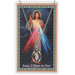 Divine Mercy Medal with 18" Chain and Laminated Holy Card Set