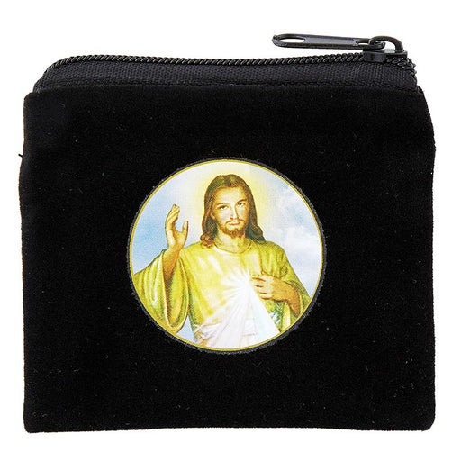 Divine Mercy Printed Rosary Case - 24 Pieces Per Package