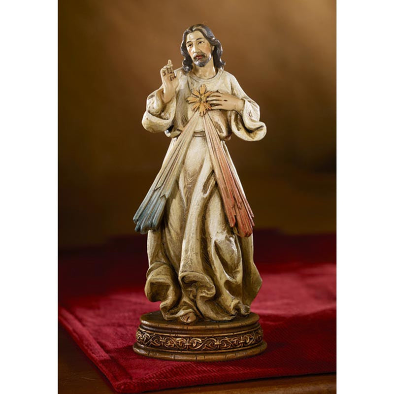 6" Divine Mercy Jesus Christ Statue