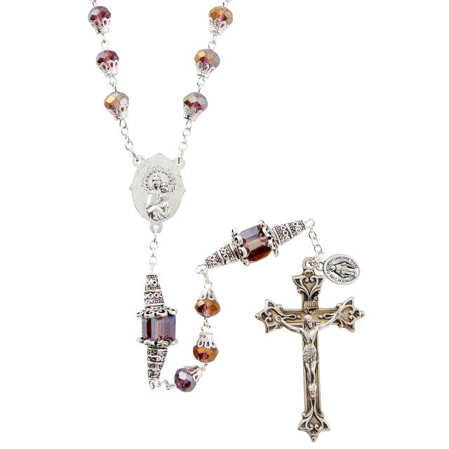 Duomo Di Milano Collection Amethyst Rosary