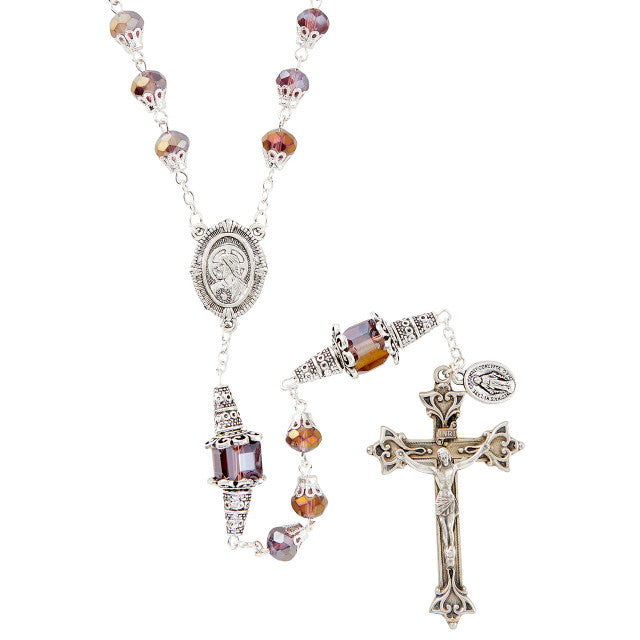 Duomo Di Milano Collection Amethyst Rosary