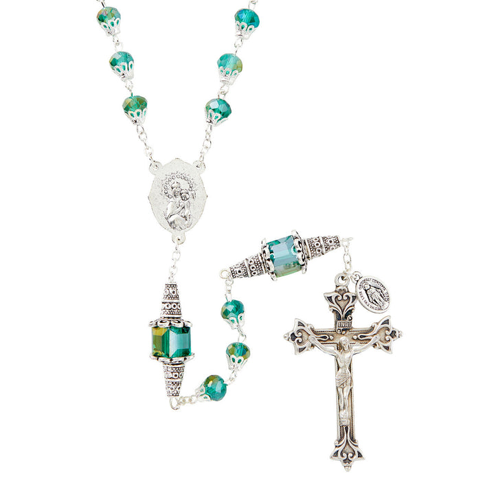 Duomo Di Milano Collection Emerald Rosary