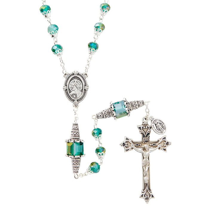 Duomo Di Milano Collection Emerald Rosary