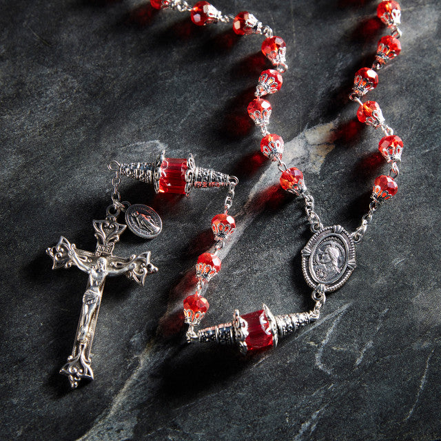 Duomo Di Milano Collection Ruby Rosary