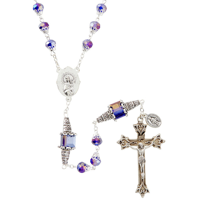 Duomo Di Milano Collection Sapphire Rosary