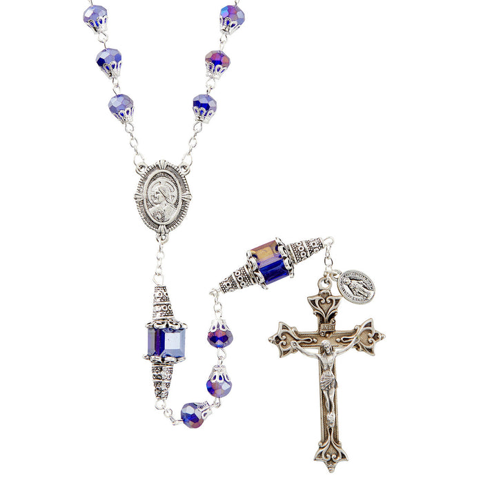 Duomo Di Milano Collection Sapphire Rosary