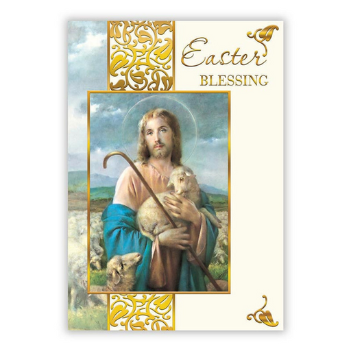 Easter Blessing - Easter Greeting Card - 12 Pieces Per Package