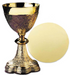Embossed Vines Chalice with Paten Set