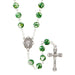 Emerald Campania Collection Rosary With Miraculous Center