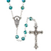 Emerald Glass Bead Rosary - 12 Pieces Per Package
