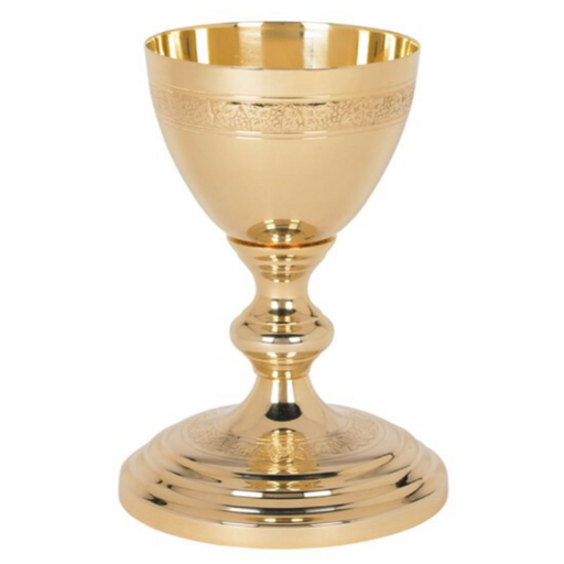 Etched Design Chalice