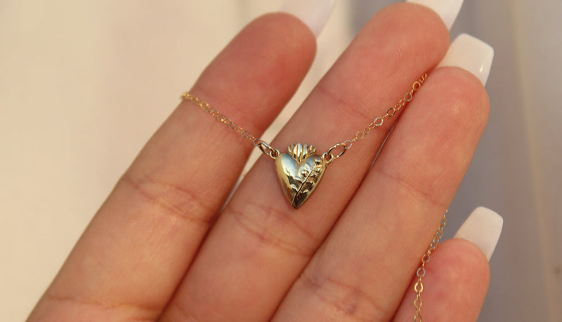 Chaste Heart Of St. Joseph Necklace