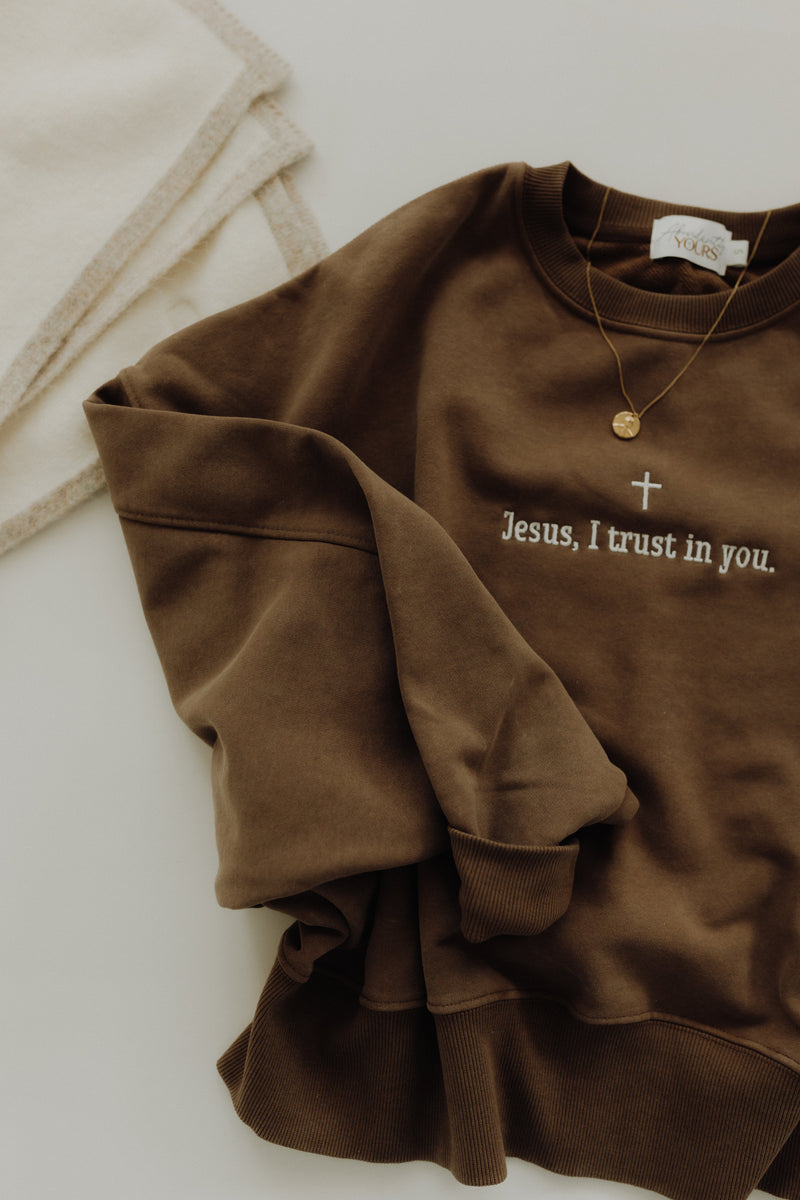 Jesus, I Trust in You Cropped Crew
