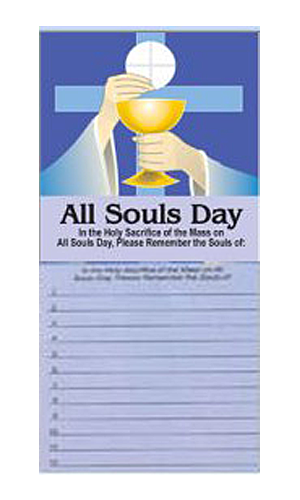 #321 - All Souls Day Envelopes | Full Color Catholic Church Envelopes