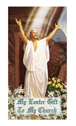#324 - Easter Gift Envelopes | Full Color Catholic Church Envelopes