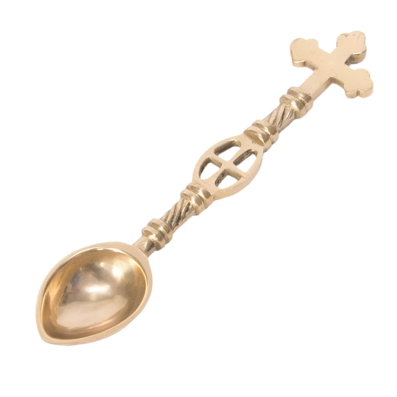 Traditional Cathedral Solid Brass Spoon