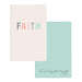 Faith/2 Cor 5:7 Notepad Set - 2 Sets Per Package