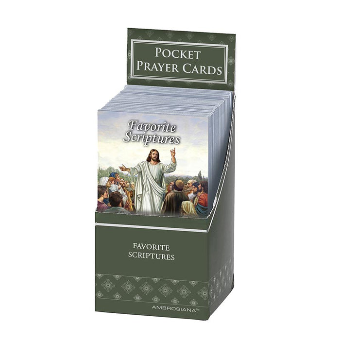 Favorite Scriptures Trifold Card Display - 48 Pieces