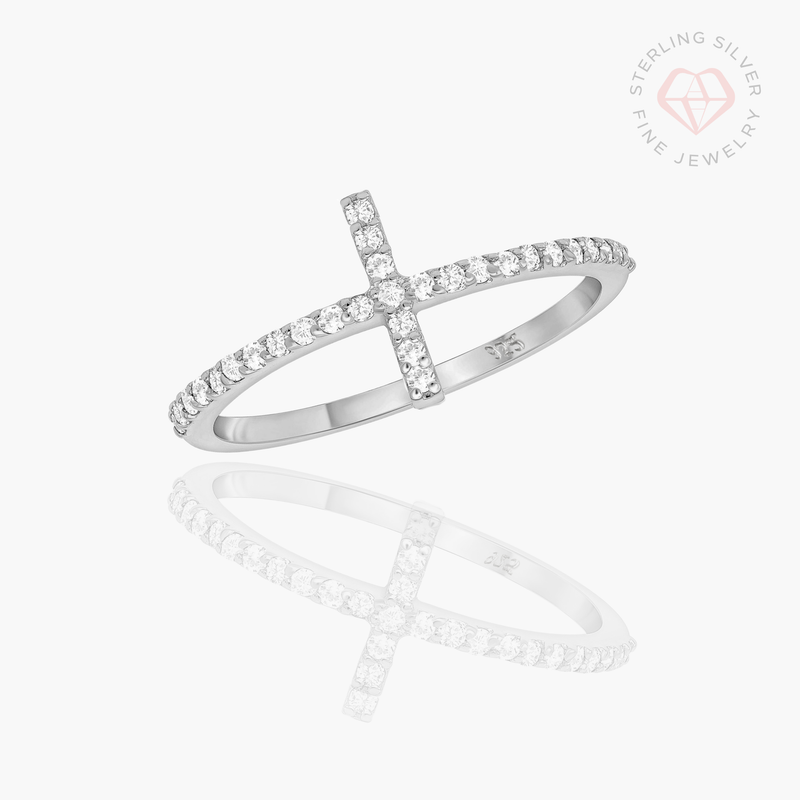 New Covenant Ring- Gold Vermeil & Sterling Silver