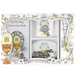 First Communion Gift Set with Book, Token, Necklace, Rosary Pouch and Rosary - Boy