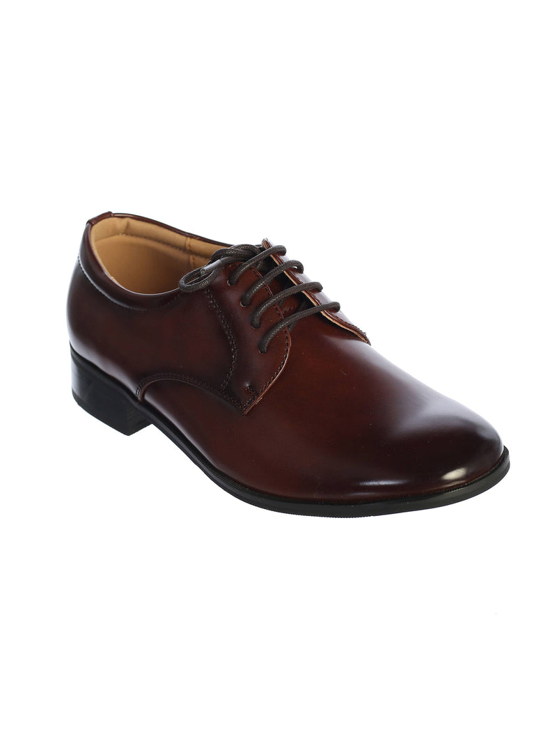 First Communion Boys Matte Patent Shoes – Non-Shiny Dress Shoes in Toddler and Big Boy Sizes