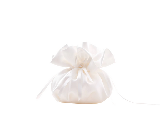 First Communion Purse – Elegant White Occasion Clutch for Girls