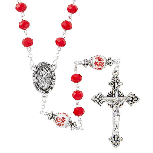 Florentine Bead Divine Mercy Rosary