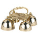 Four-Cup Sacristy Bell with Crafted Handle