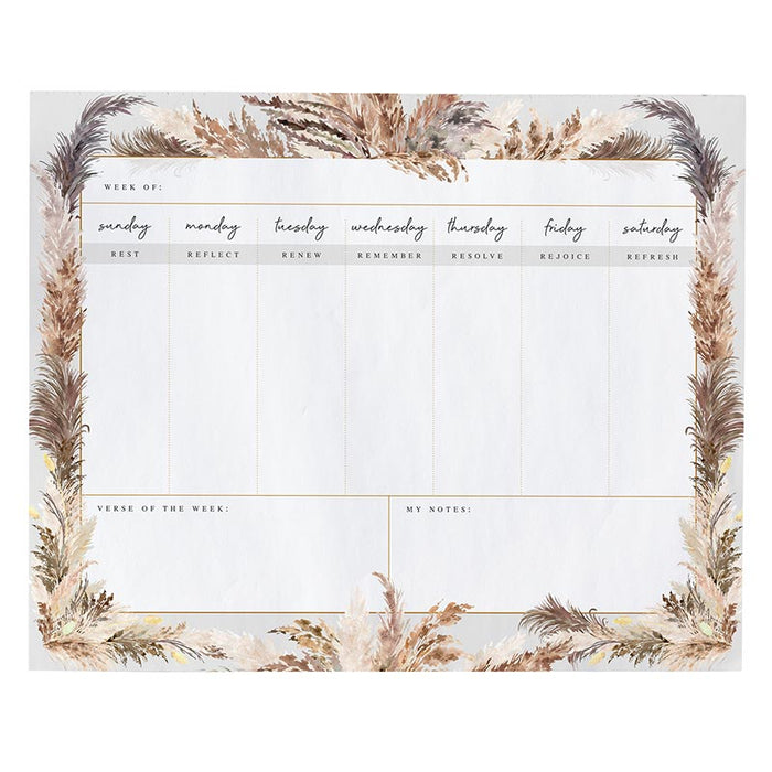 Fully Known, Fully Loved Weekly Desk Planner