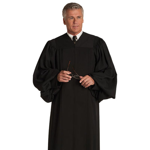 Geneva Men's Pulpit Robe - Black