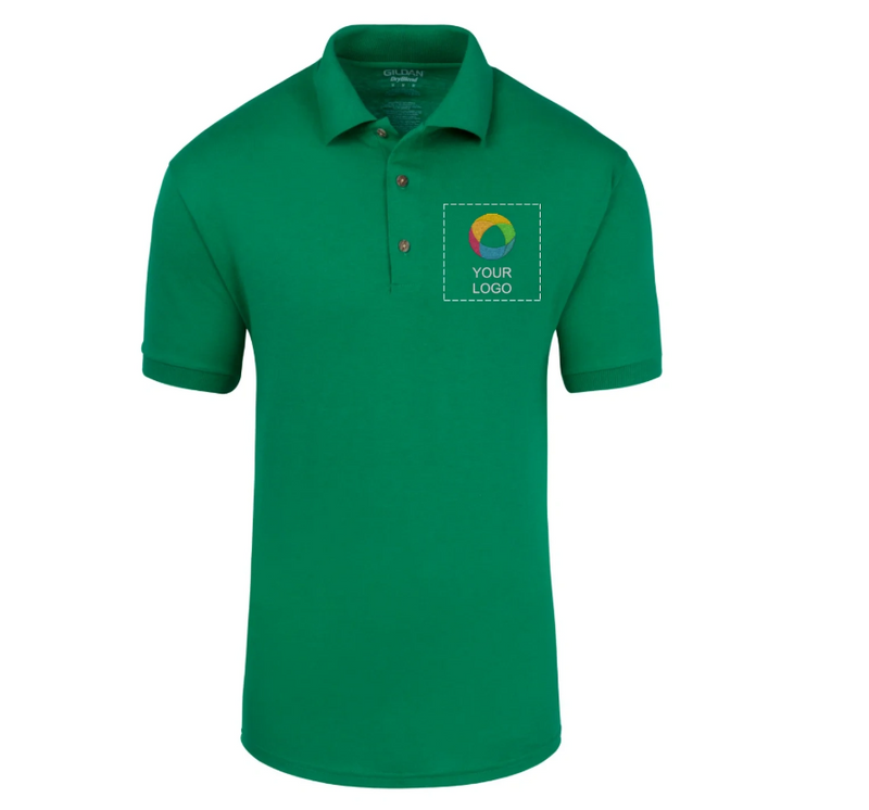 Custom Embroidered DryBlend™ Jersey Sport Polo Shirt – Unisex (S–5XL)